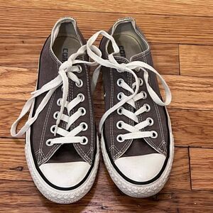 Converse Chuck Taylor All Star Low Top Grey Sneakers Mens 5 Womens 7 Streetwear